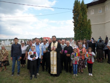Grupul credincioșilor din Valea Șoșii la Găzărie
